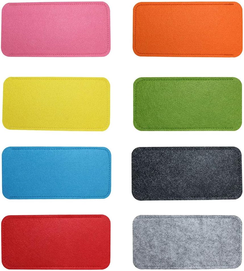 Soft Felt Sunglasses Eyeglasses Sleeve Glasses Pouch Case Organizer Bag Green