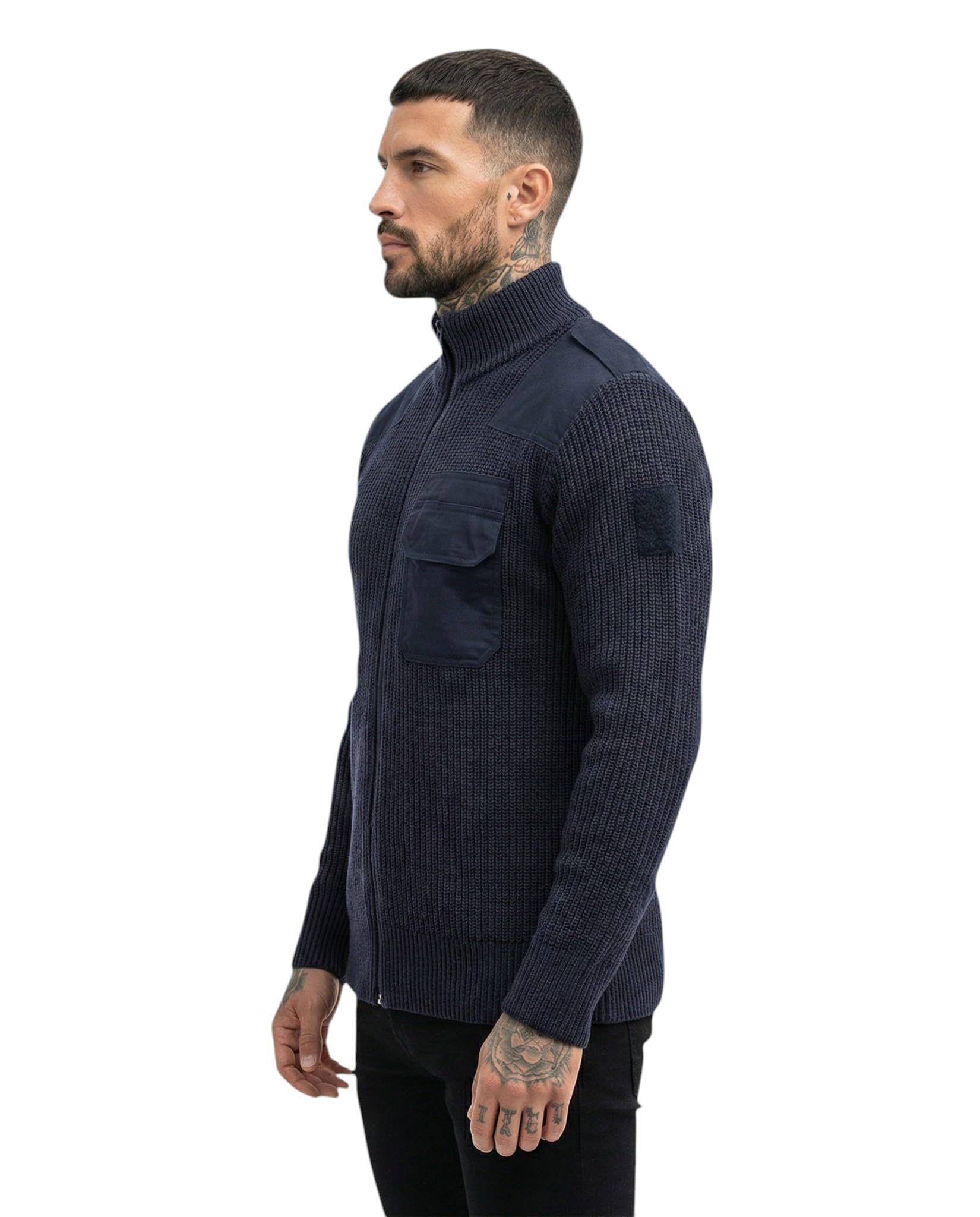Brandit BW kardigan, wiele wariantów kolorystycznych, rozmiary od S do 5XL / 46 do 64