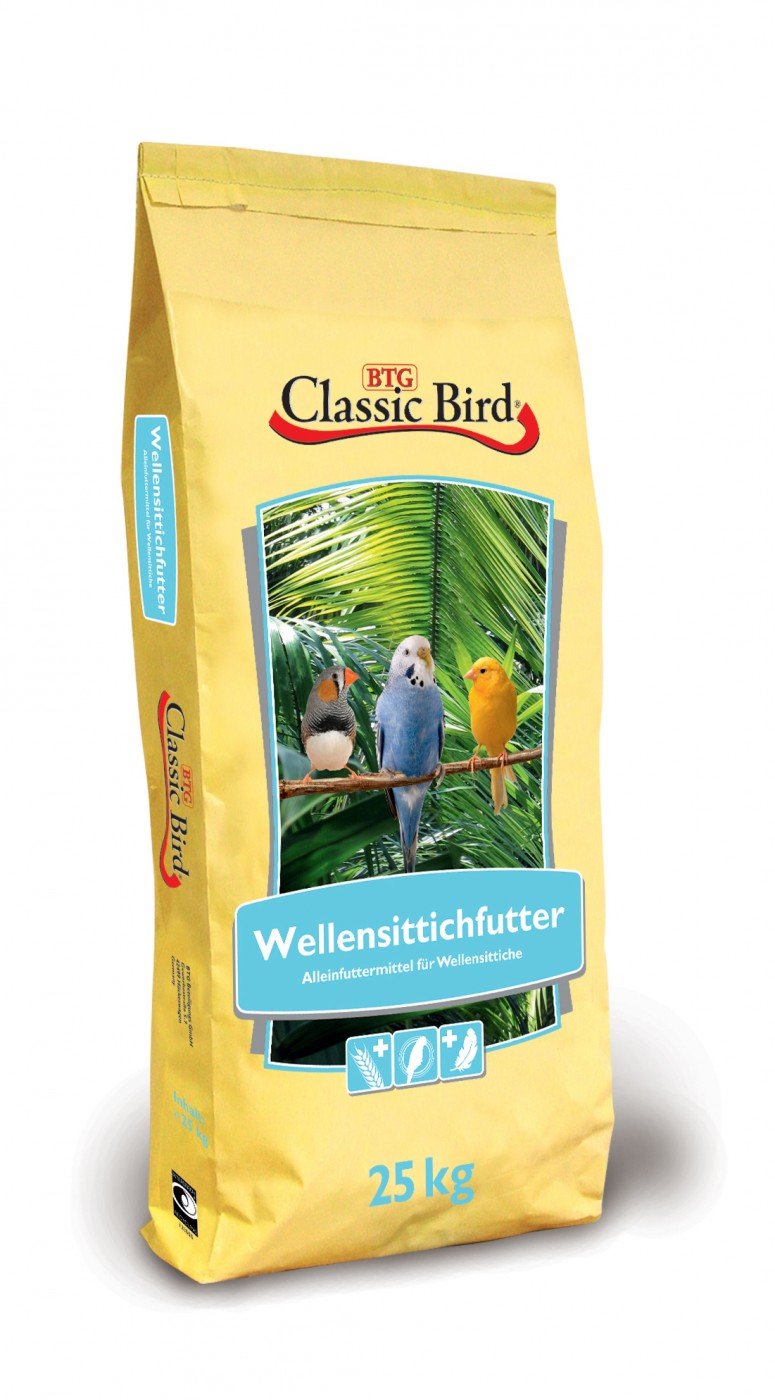 Wellensittich mit Hafer 25kg
