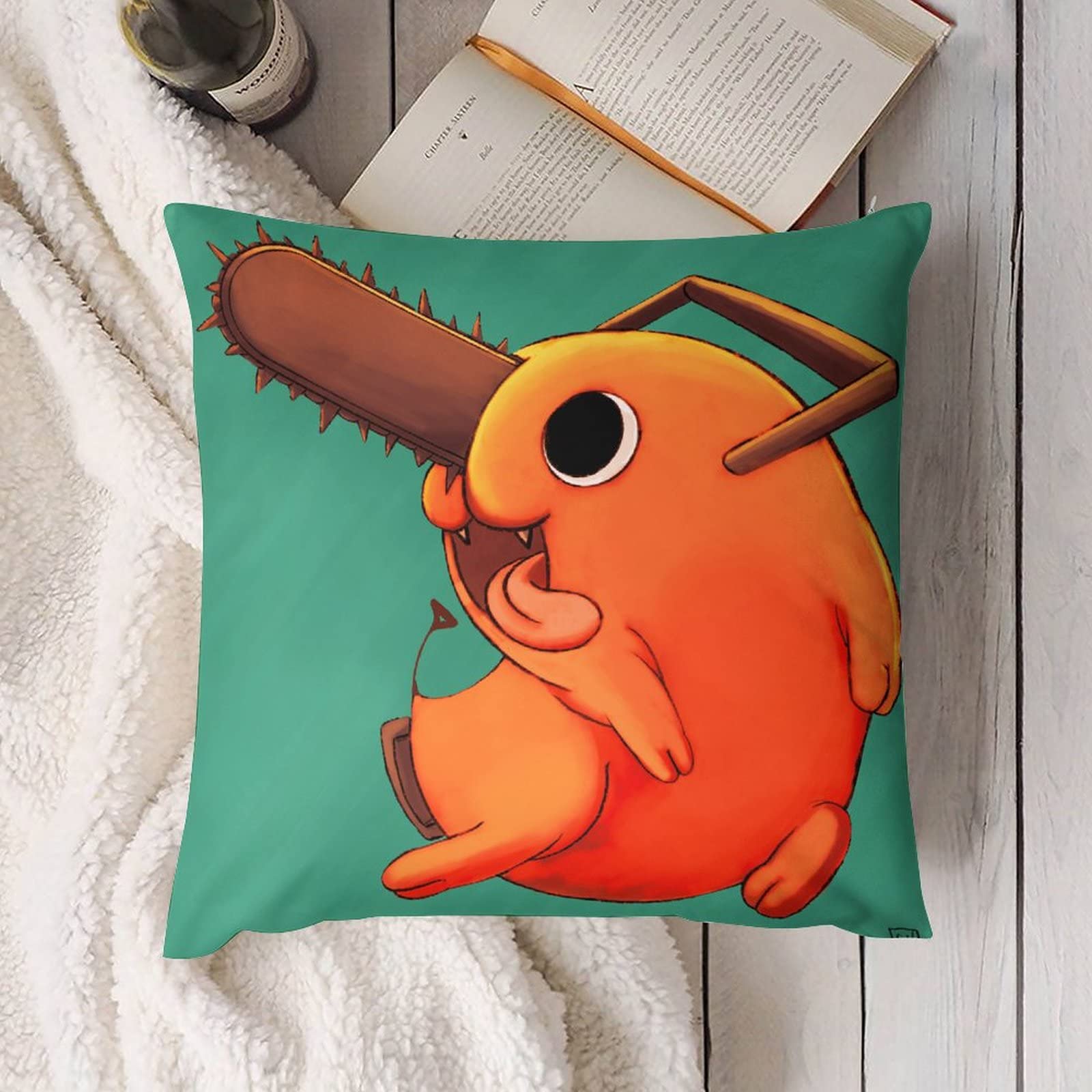 Amazon｜チェンソーマン デンジ ポチタ 抱き枕カバー マイクロ