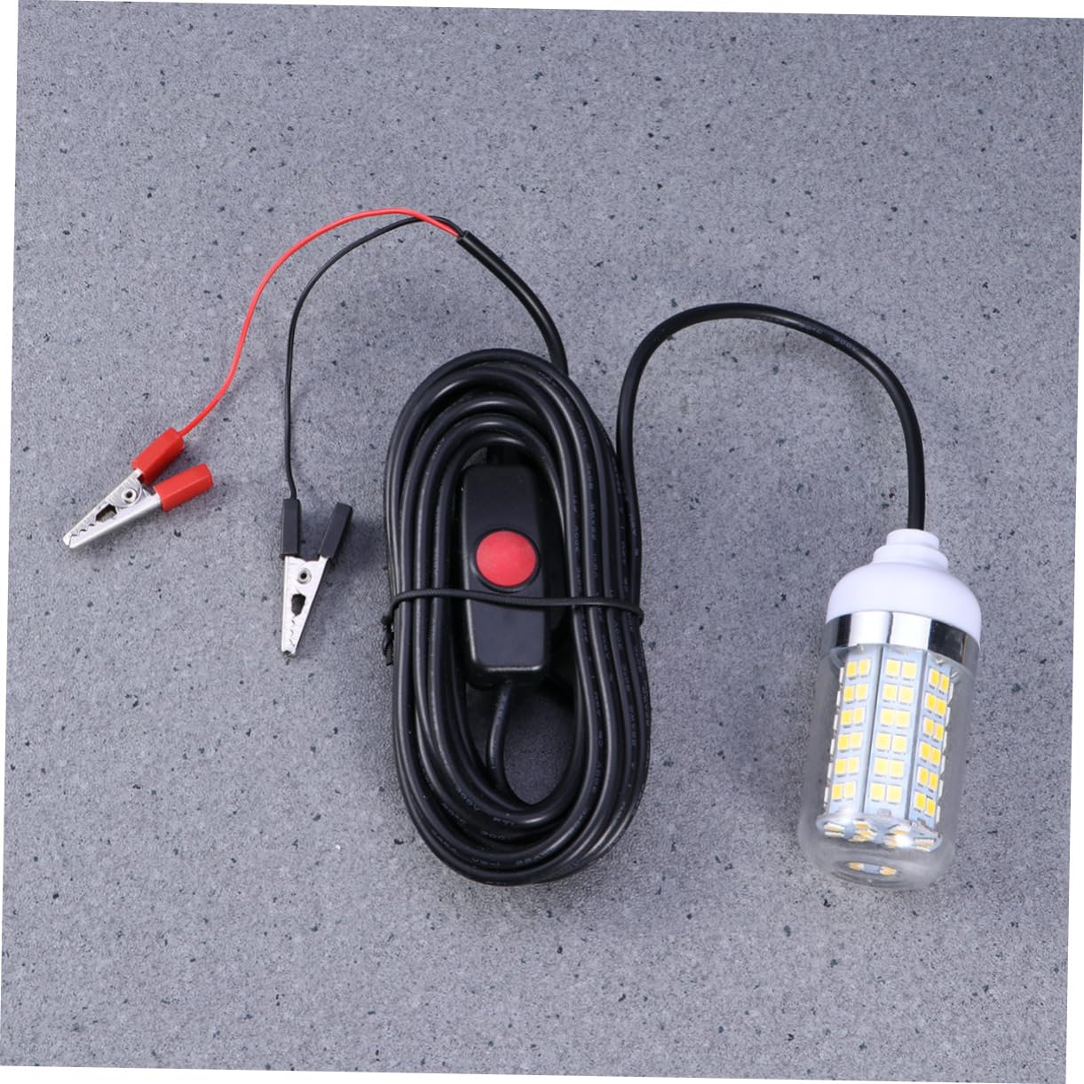 Sosoport 2 Pezzi 108 Luci da Pesca Dc12v/24v 108 LED 2835 Luce Subacquea Verde Lampada per Attirare I Pesci per Esche da Pesca Fish Finder Barche Kayak Canoe