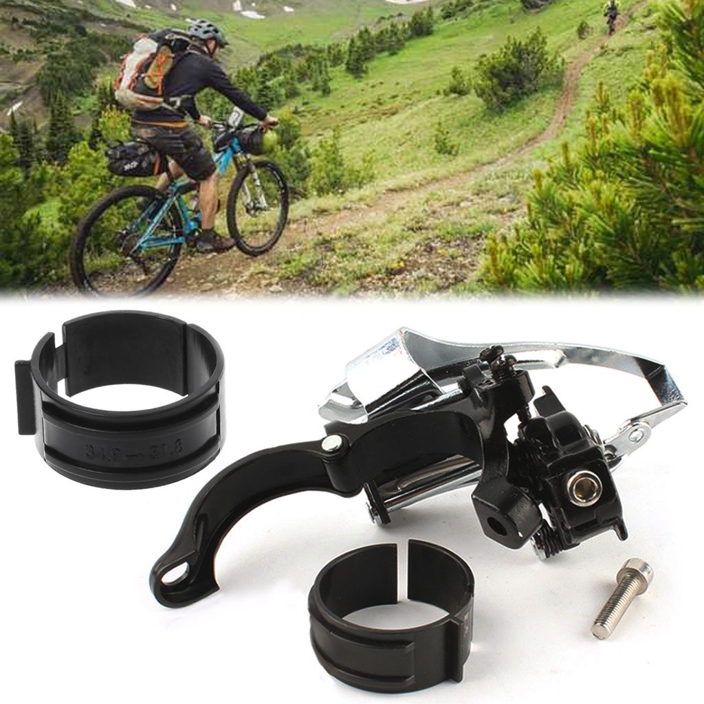 Adaptateur Dérailleur Avant Vélo - Convertit 34.9 Mm à 31.8 Mm - Pour VTT Et Vélo Route - 4