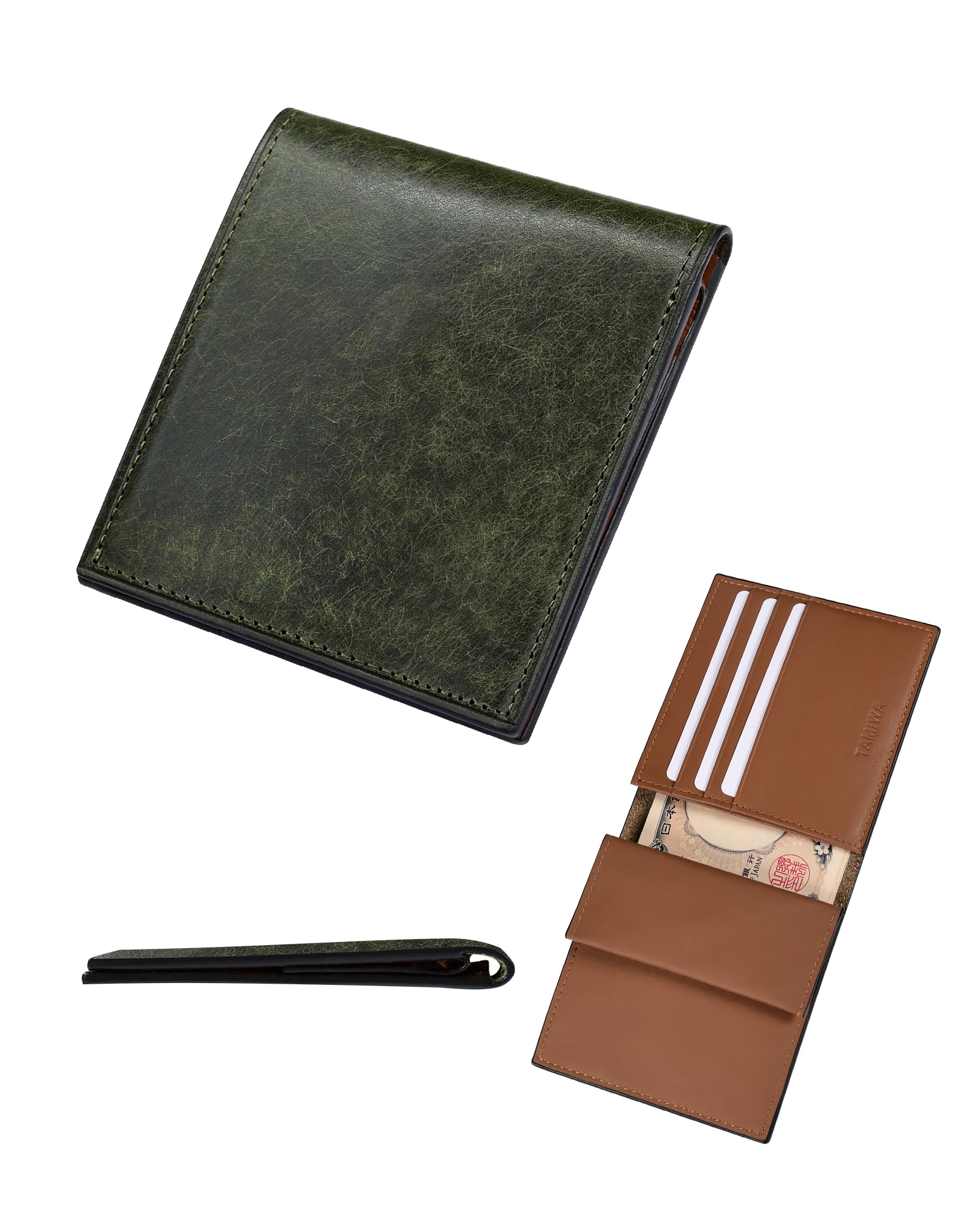 Tochigi Leather Bi-Fold Wallet, Pueblo Leather