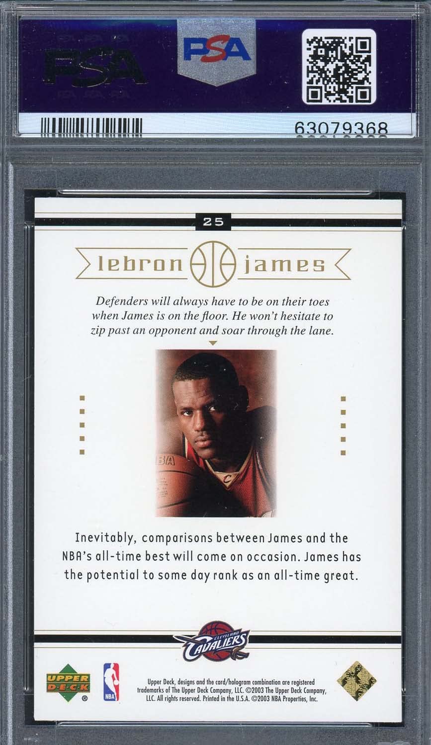 Amazon.com: LeBron James 2003 Upper Deck Box Set Rookie