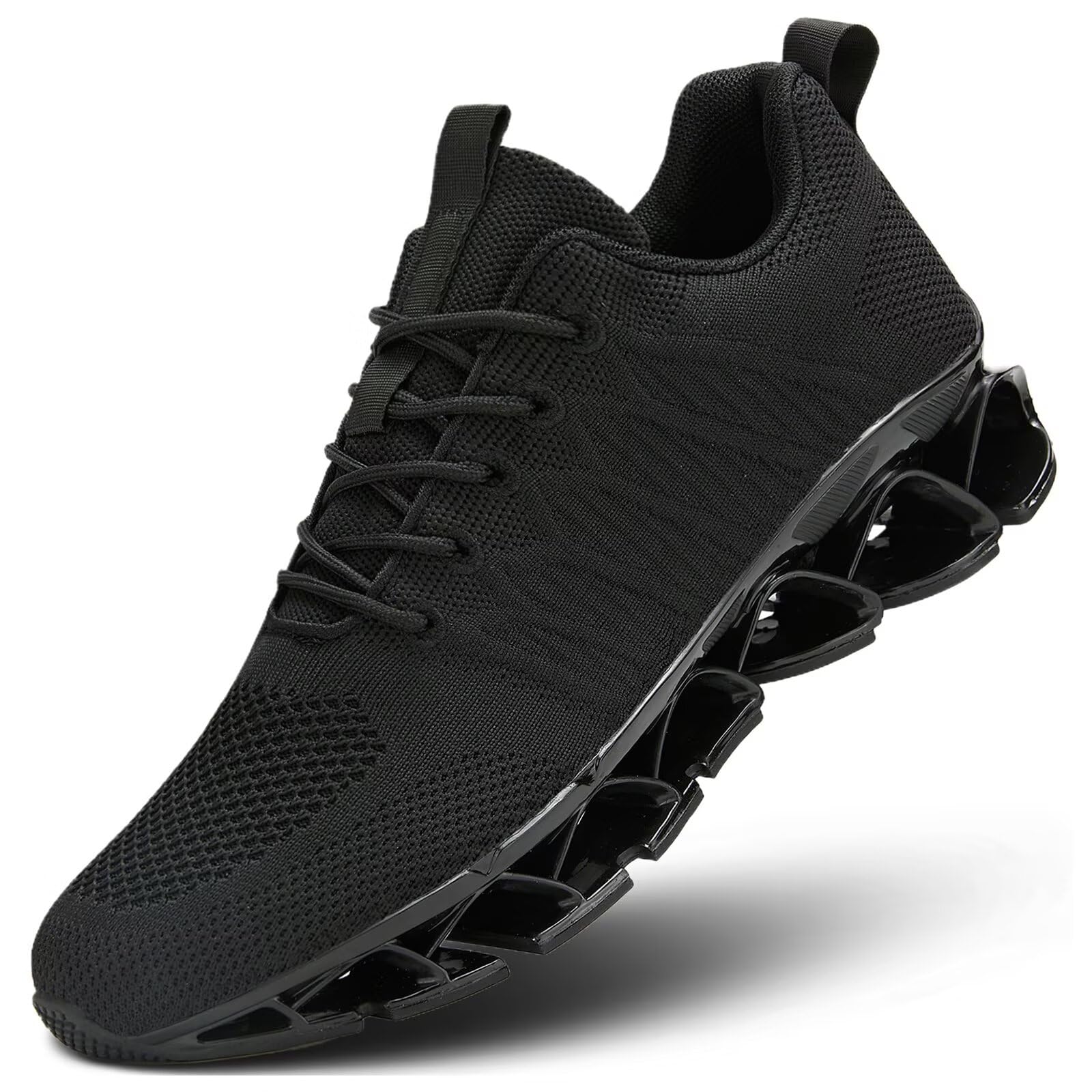 Men's Slip on Walking Running Shoes Blade Tennis Casual Fashion Sneakers Comfort Non Slip Work Sport Athletic Trainer