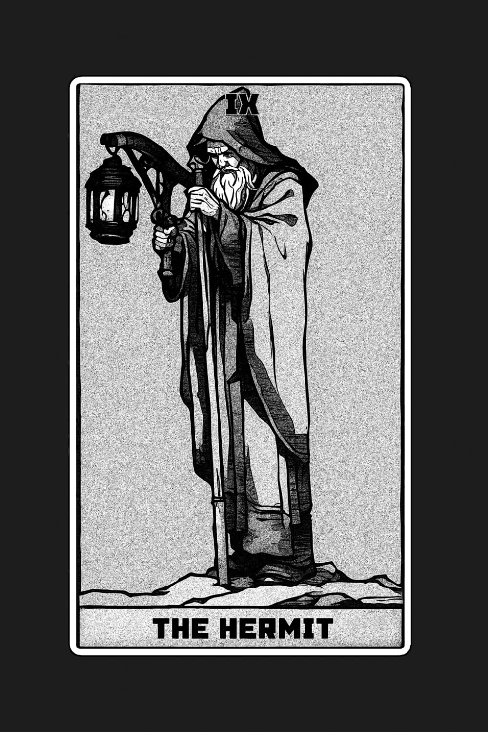 hermitページ Amazon | The Hermit - Tarot Card Notebook (Dark Ed.): A5 Ruled