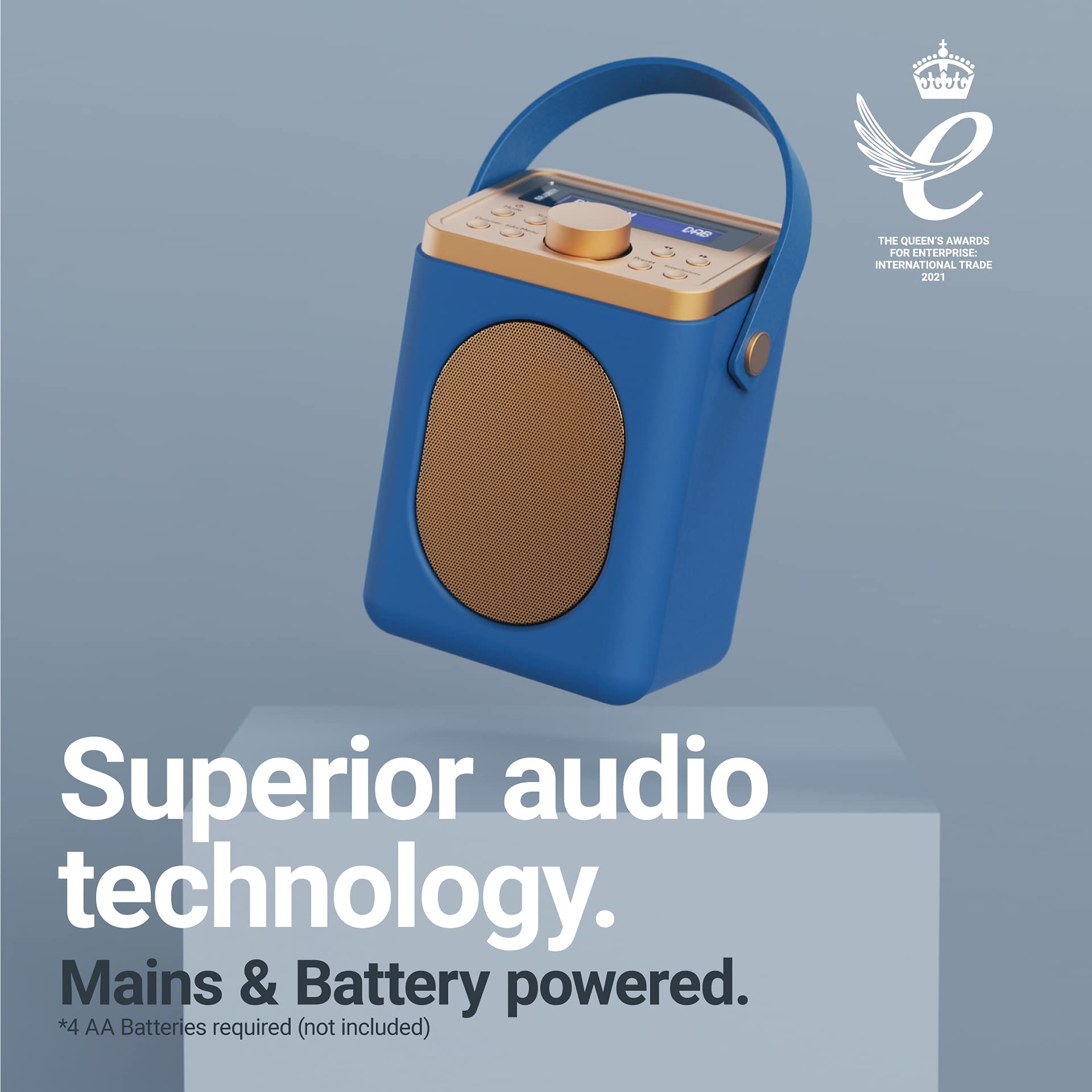 MAJORITY Little Shelford Portable Radio Bluetooth Connectivity FM