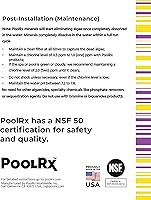 Vista 9 de PoolRx + Unidad de Algicidas Minerales, Control de Algas de hasta 6 Meses, para 100-400 galones, Amarillo y Blanco, Nueva Fórmula con Plata.