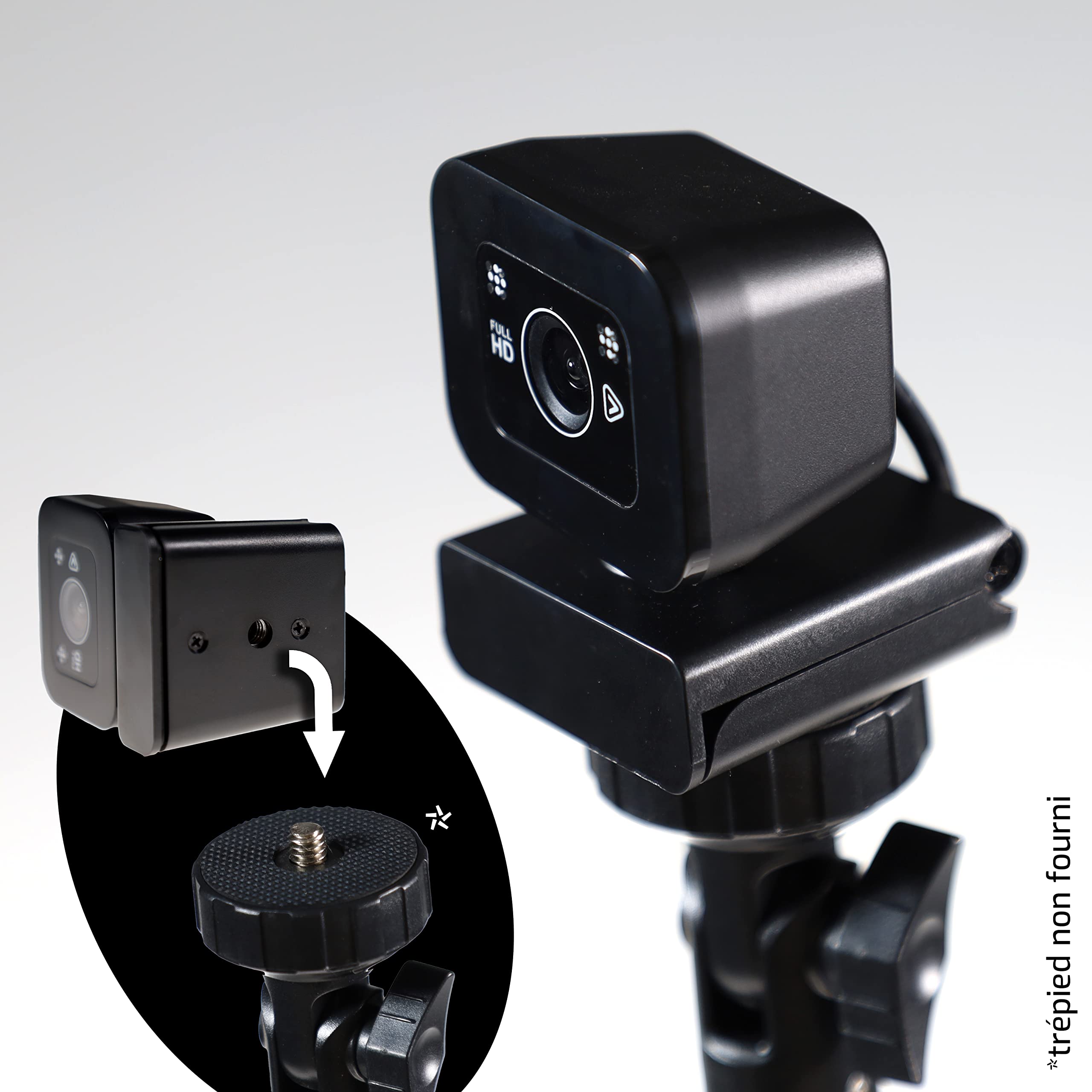 Onlan MC-30 Microphone USB Streaming - Réduction Bruit, Antichoc, Filtre Anti-Pop & Trépied