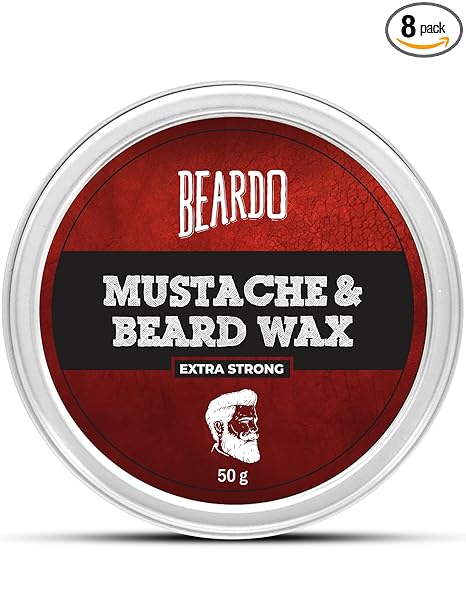 Beardo Beard and Mustache Wax Extra Strong, 50 gm | Made in India