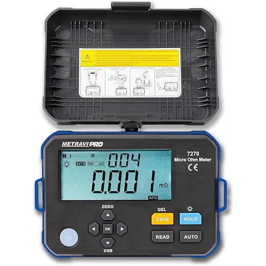 Metravi Pro 7270 Micro Ohms Meter