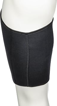 Cramer Neoprene Thigh Compression Sleeve, Best Thigh Support For Quadriceps And Hamstrings, Compression Sleeves For Running, Compression Leg Sleeves, Pulled Muscle Recovery, Black