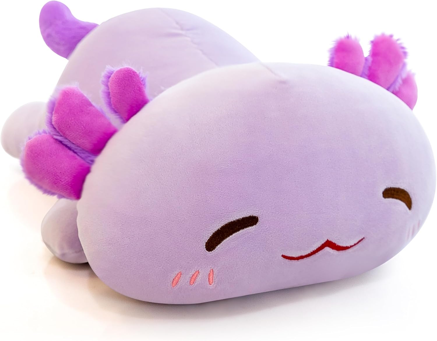 Cute Axolotl Plush, Axolotl Stuffed Animals Salamander Plush Pillow