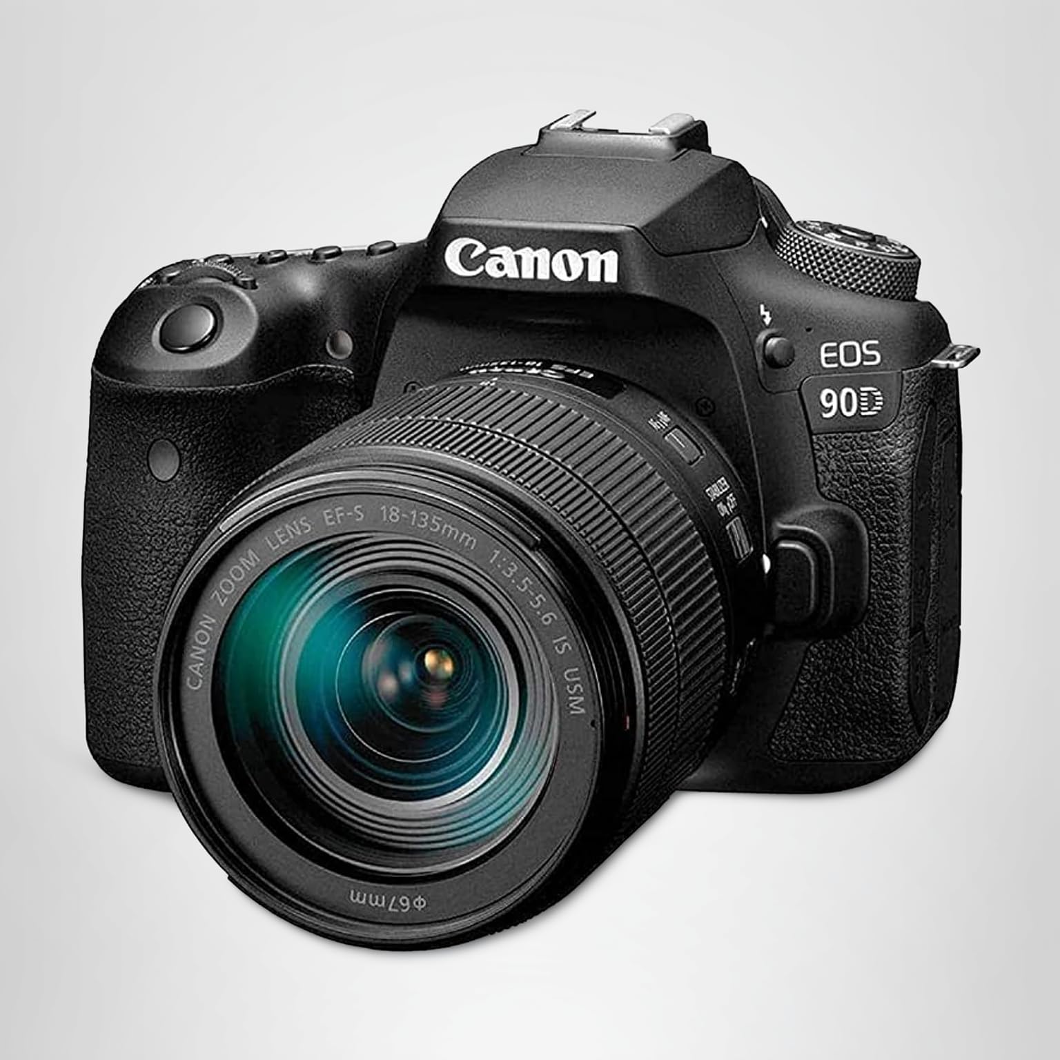 Amazon | Canon EOS 90D [18-135 f3.5-5.6 IS USM Lens] DSLR Camera