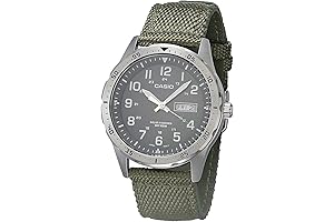 Men's Designer Classic Seiko Solar Watches Plated Stainless Steel Strap with Green...