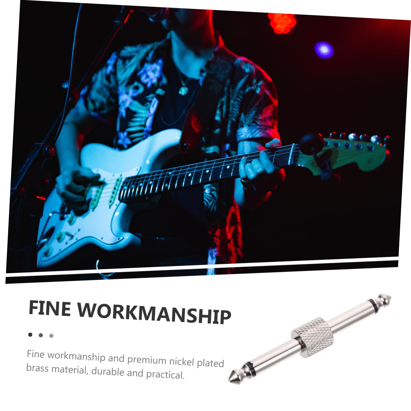 ibasenice 15stücke Gitarrenpedal Verbindungsadapter Audio-koppler Für Effektpedale Nickelbeschichtet Einfache Installation Optimal Für Pedalboards