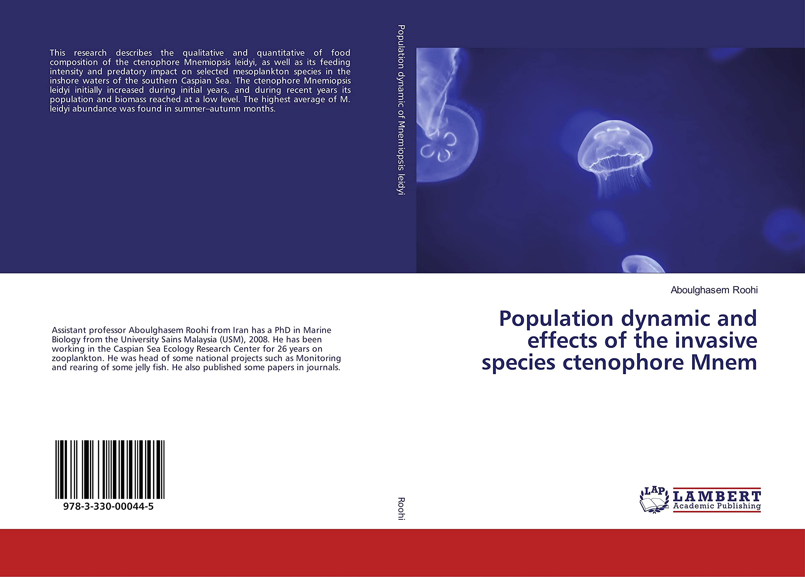 Population dynamic and effects of the invasive species ctenophore Mnem