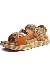 Womens Orthopedic Walking Sandals Recovery Sport Outdoor Hiking Water Sandles Thick Athletic Cushion Adjustable Leather Strap Sandals with Comfortable Plantar Fasciitis Arch Support