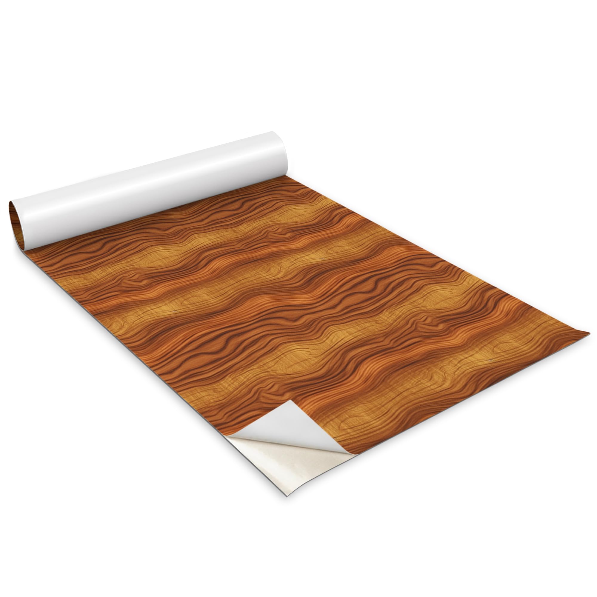 Papel pintado decorativo autoadhesivo lavable efecto madera para muebles y pared