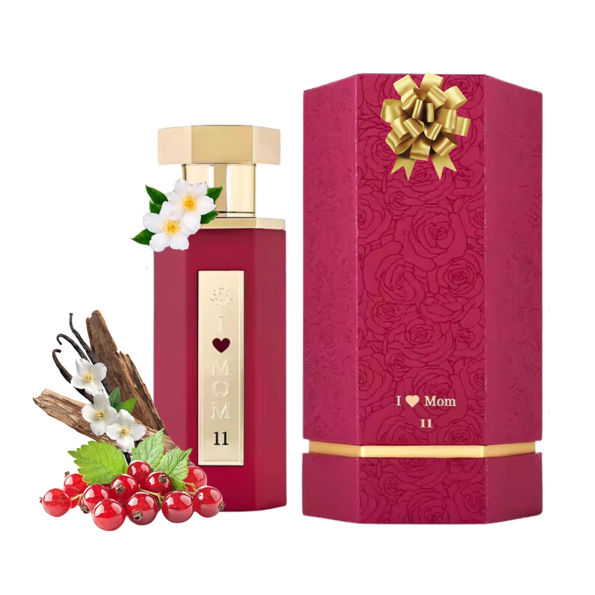 Reef 11 Perfume Árabe Reef 11 I Love Mom Reef Perfumes Árabes Para Mujer Elixir Perfume Oud De Parfum Arabian Extracto De Perfume De Dubai Perfume De Lujo Auténtico Regalos Originales Para Mujer 100ML