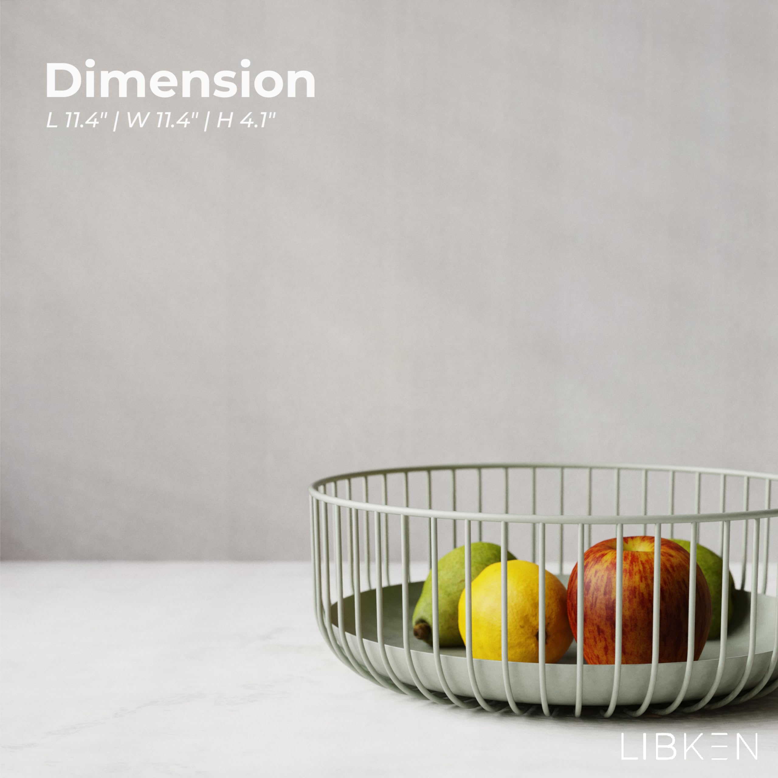 Tbest Corbeille à Fruits En Fil Métallique Corbeille à Fruits En Fil De