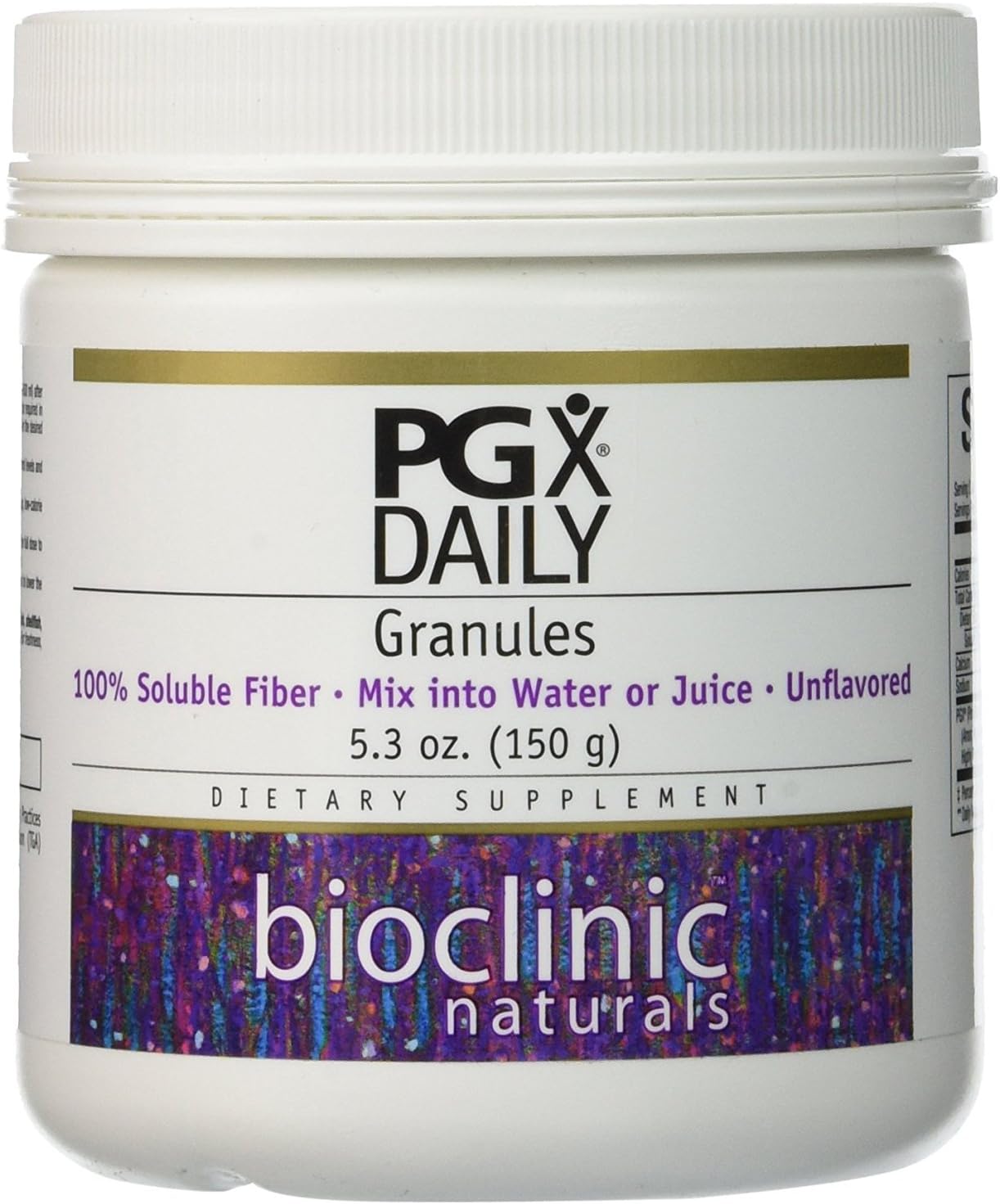 Bioclinic NaturalsPGX Granules Fiber Unflavored 150 gms