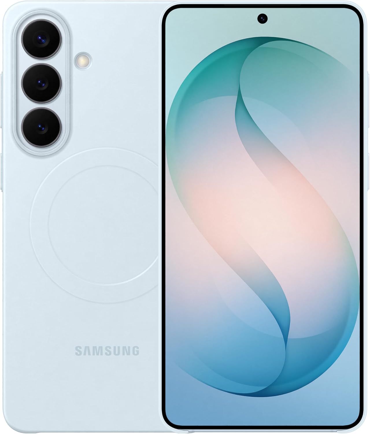 Samsung Galaxy S26+ Slim Magnet Phone Case, Super-Slim, Lightweight Protection, Minimalist Design, Comfortable, Light Blue