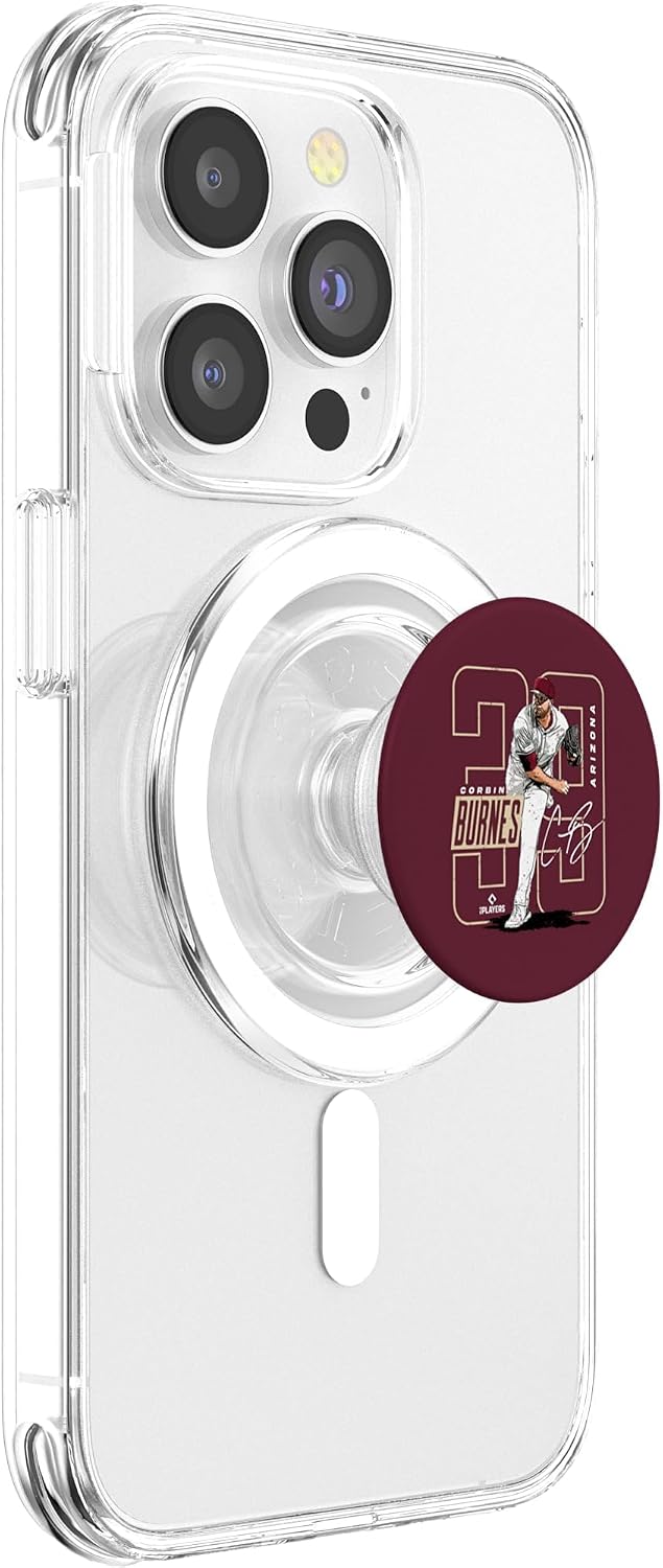 Corbin Burnes | Arizona MLB Baseball Players| MLBCB201M PopSockets PopGrip for MagSafe