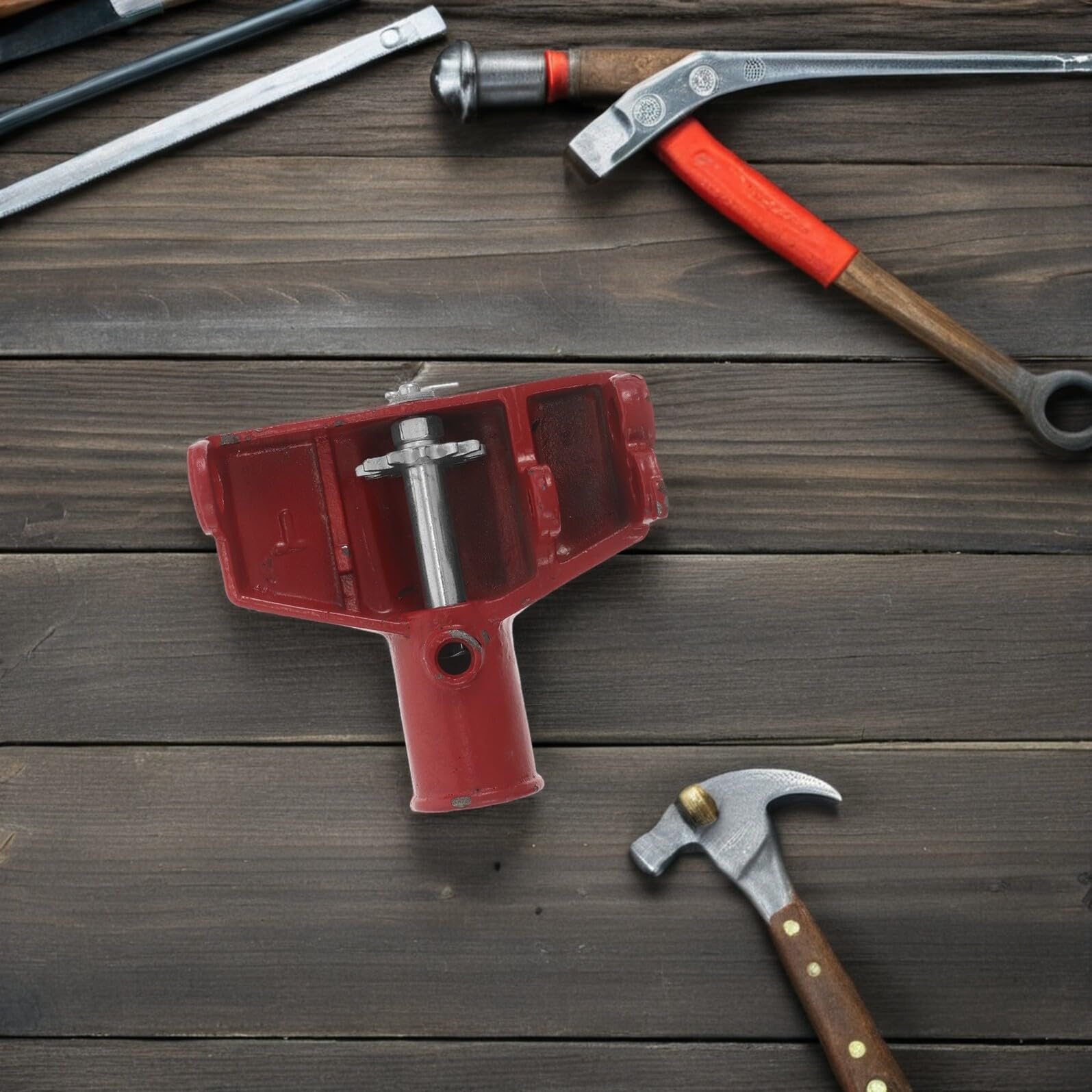 Accessori per Martinetto Idraulico 3 Ton in Metallo Rosso | Cric Orizzontale, Ambienti Officina Auto, Ricambio per Meccanici e Appassionati DIY