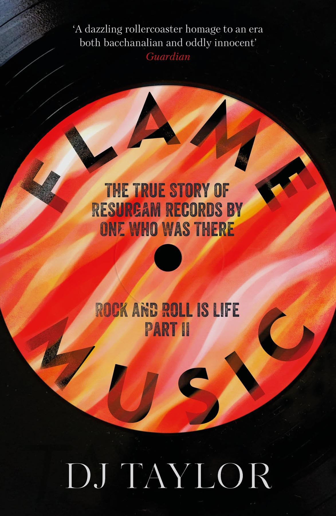 Flame Music Rock and Roll livre histoire vraie coulisses label Resurgam