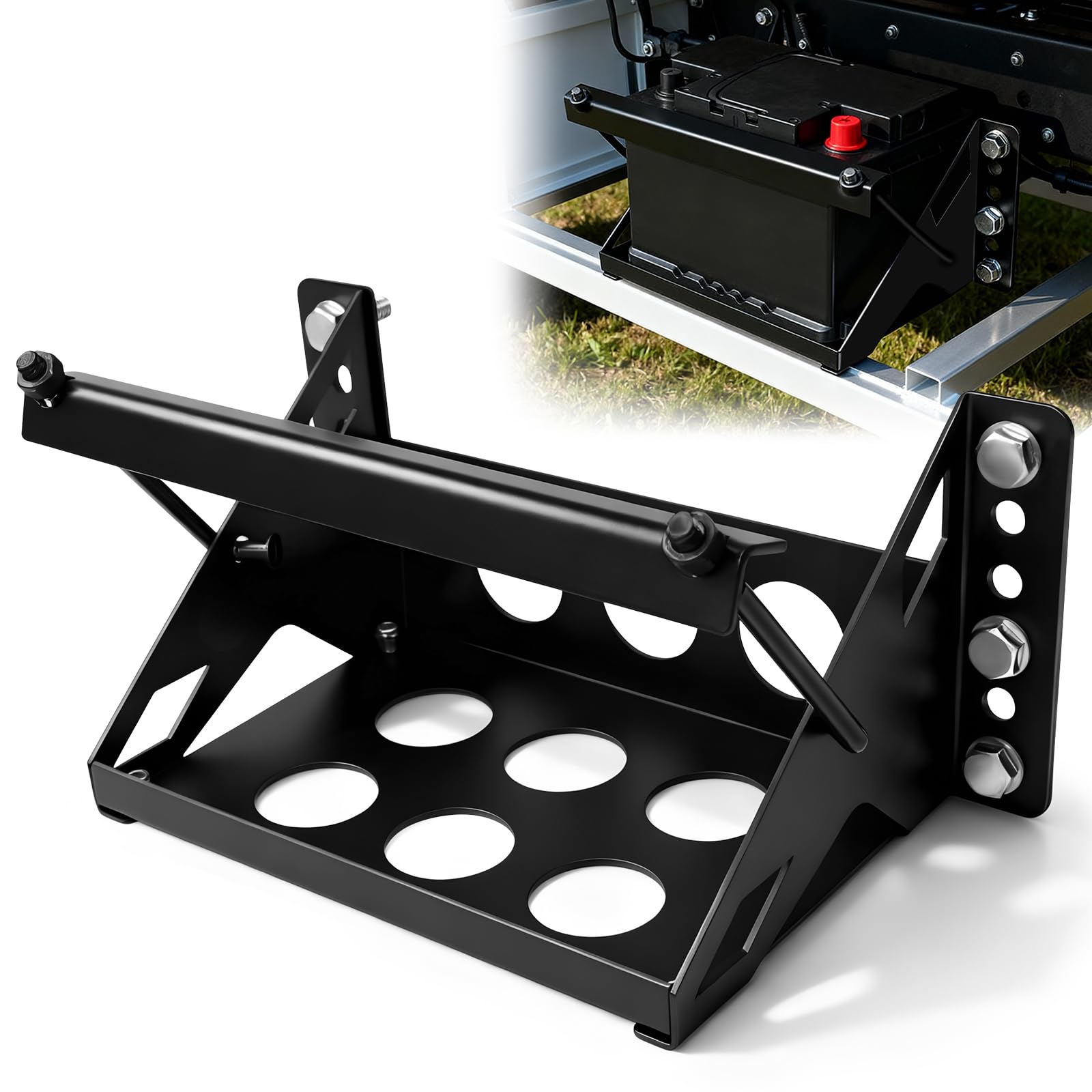 Photo 1 of IHOUMEX Metal Steel Battery Tray Bracket