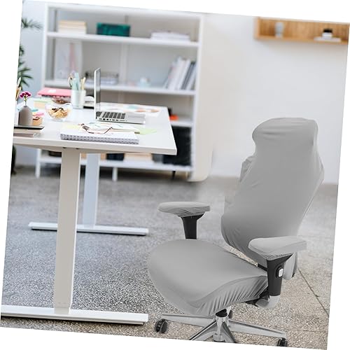 Miniatura 5 de 1 juego de fundas elásticas para silla de juegos, lavables, protección completa para sillas de juegos, fundas elásticas para sillas de escritorio,