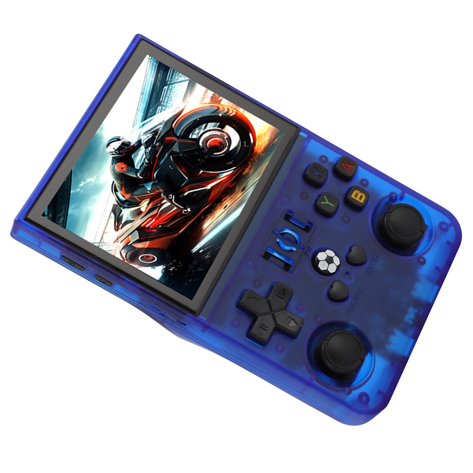 Console portatile per videogiochi R36PRO, console di gioco retrò con schermo IPS da 3,5 pollici (640x480), batteria da 4000 mAh, compatibile con oltre 60 emulatori e (128GB)