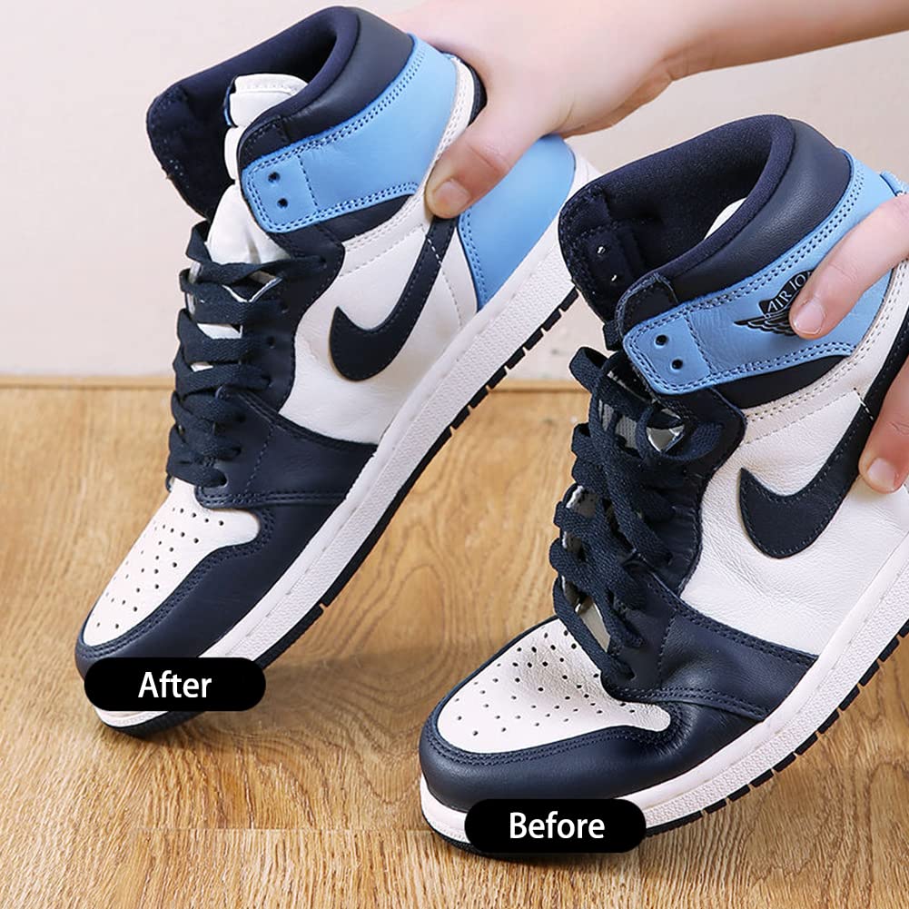 4 Pares Protectores Zapatillas Escudo de Zapatos Antiarrugas Calzado Protección Previenen Arrugas Pliegue Deporte Zapatilla