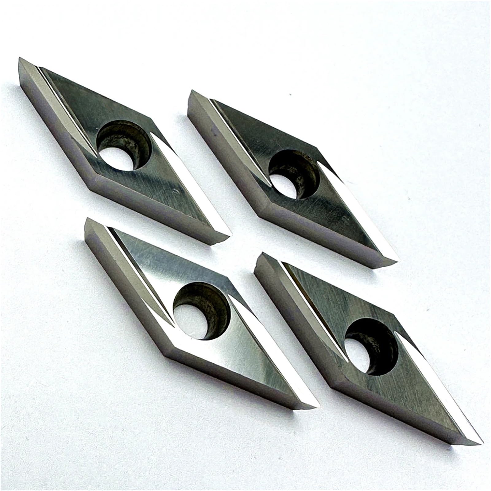 Herramienta Torneado Orificio Interior Procesamiento Acero Cerámico Metal(10PCS VBGT160402R-S TN60)