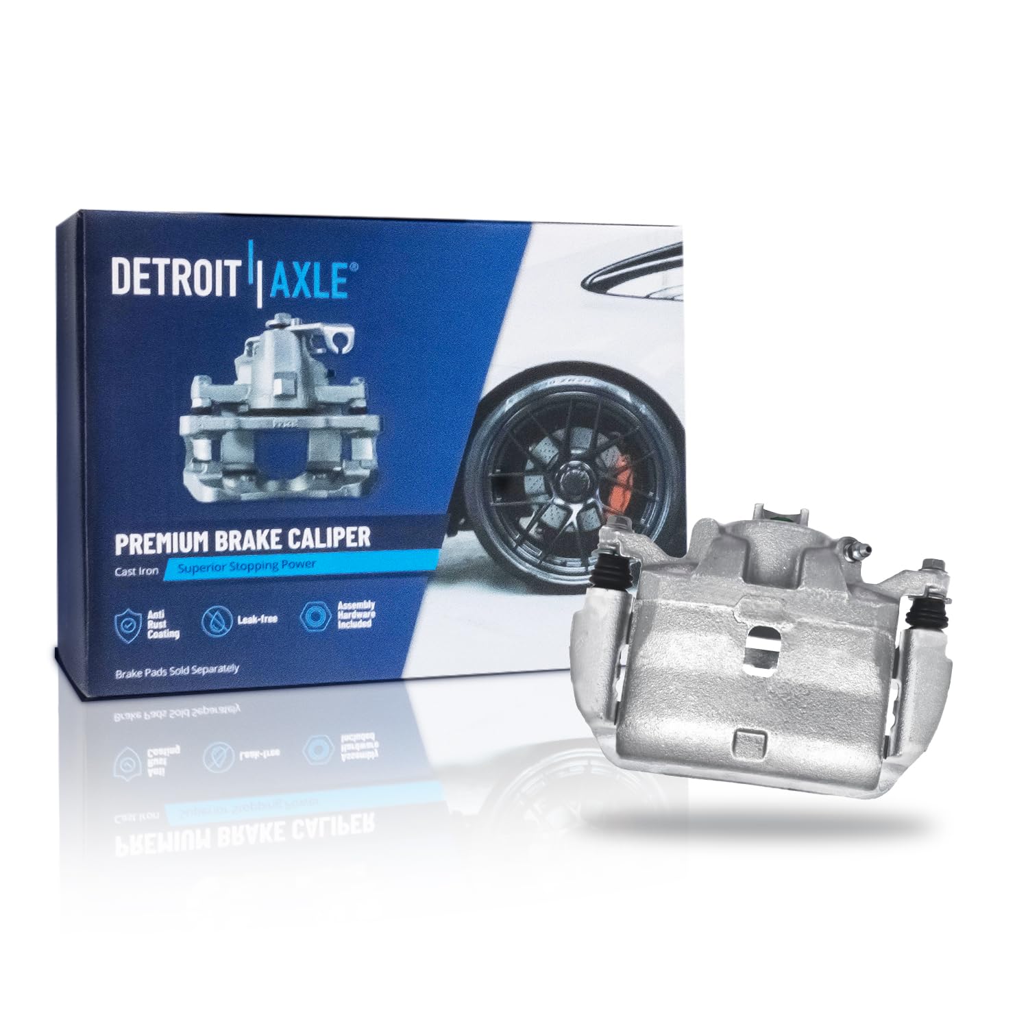 Detroit Axle - Front Right Brake Caliper for 2005-2006 Honda CR-V