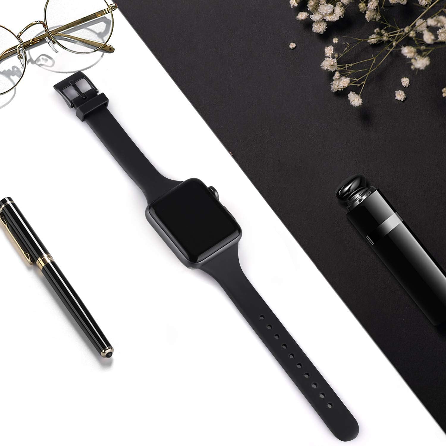 Bands Compatible Apple Narrow iWatch Photo