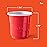 Hefty Disposable Mini Plastic Cups, Red, 2 Ounce, 30 Count (Pack of 10), 300 Total