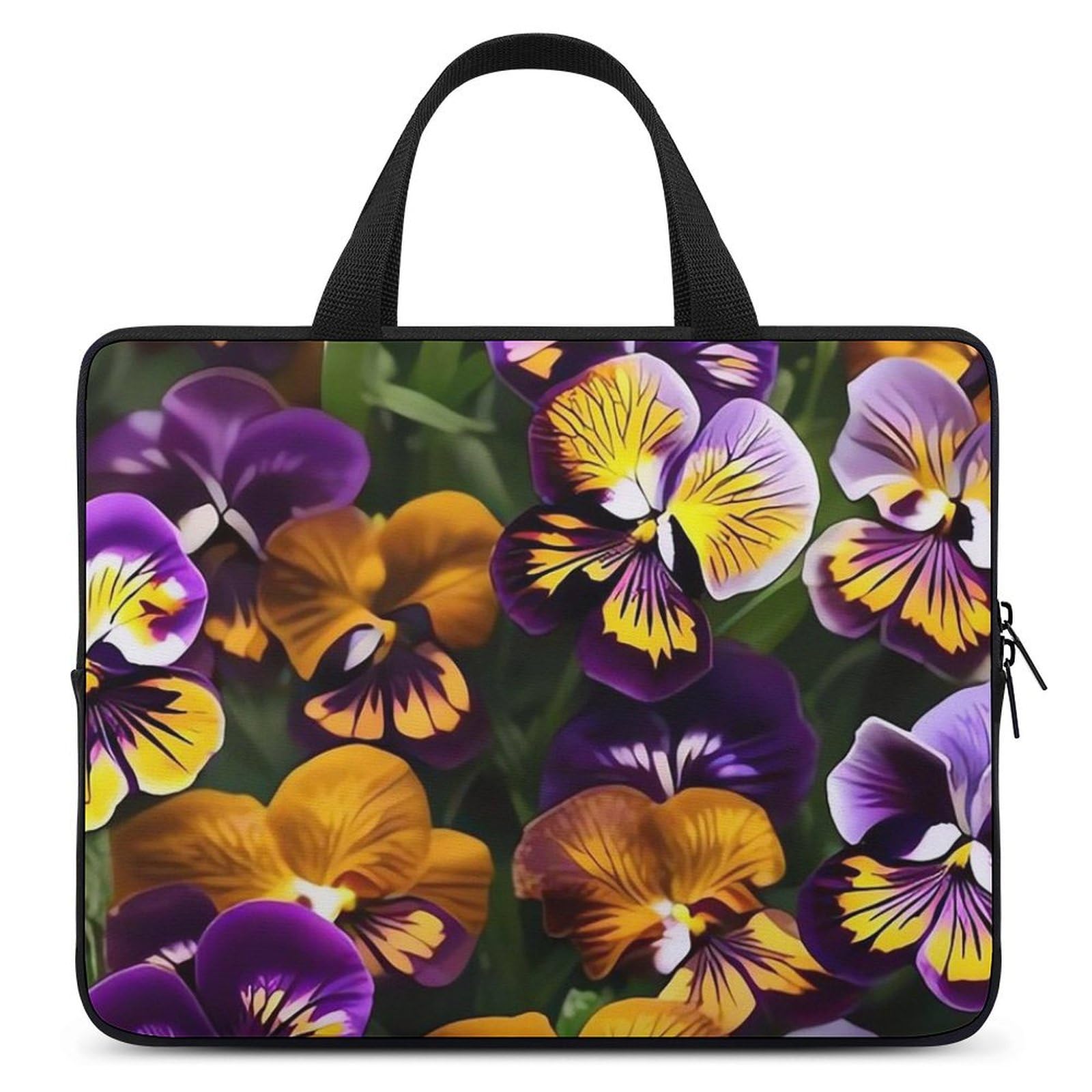 Housse tablette 10 pouces Pansy Perfection et étui ordinateur portable - 6