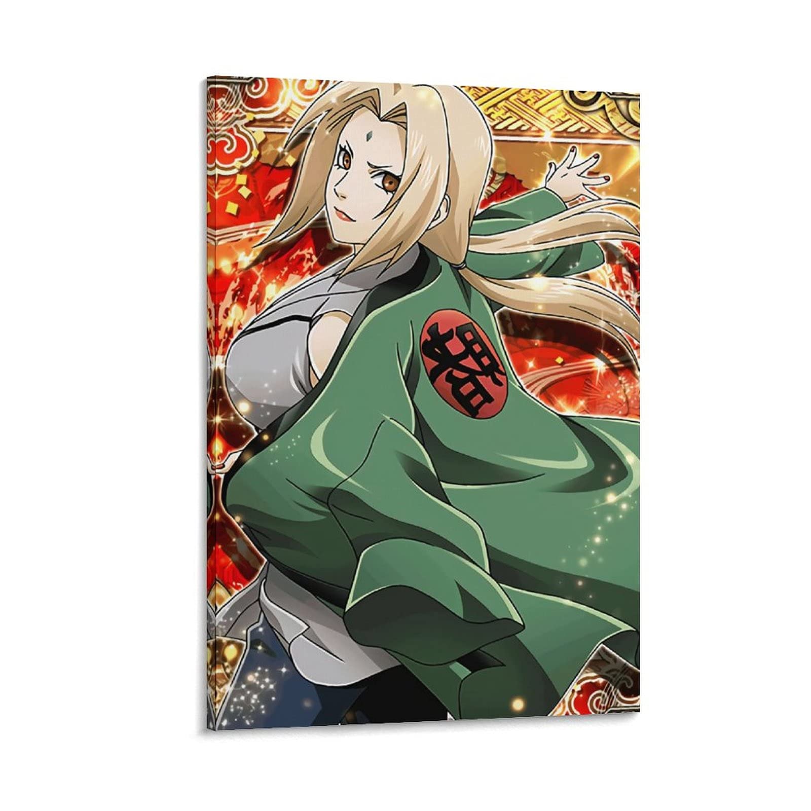 NARUTO、ナルト、綱手、フィギュア、キャンパスポスター、額縁(金ケシ) NARUTO、ナルト、綱手、フィギュア、キャンパスポスター、額縁