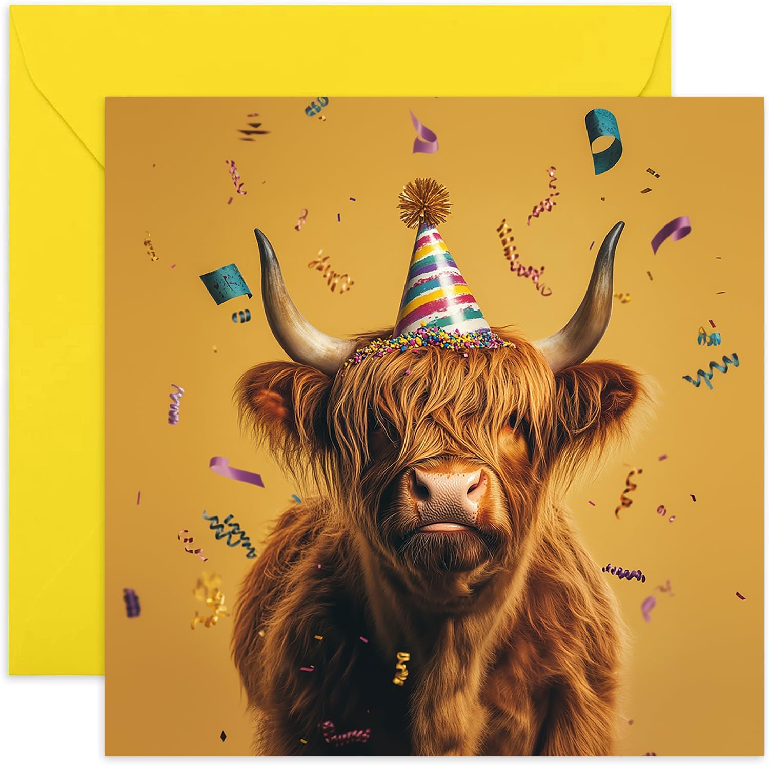 Personalised Funny Cow Birthday Card Friend Mum Dad Daughter Son - Foto 6