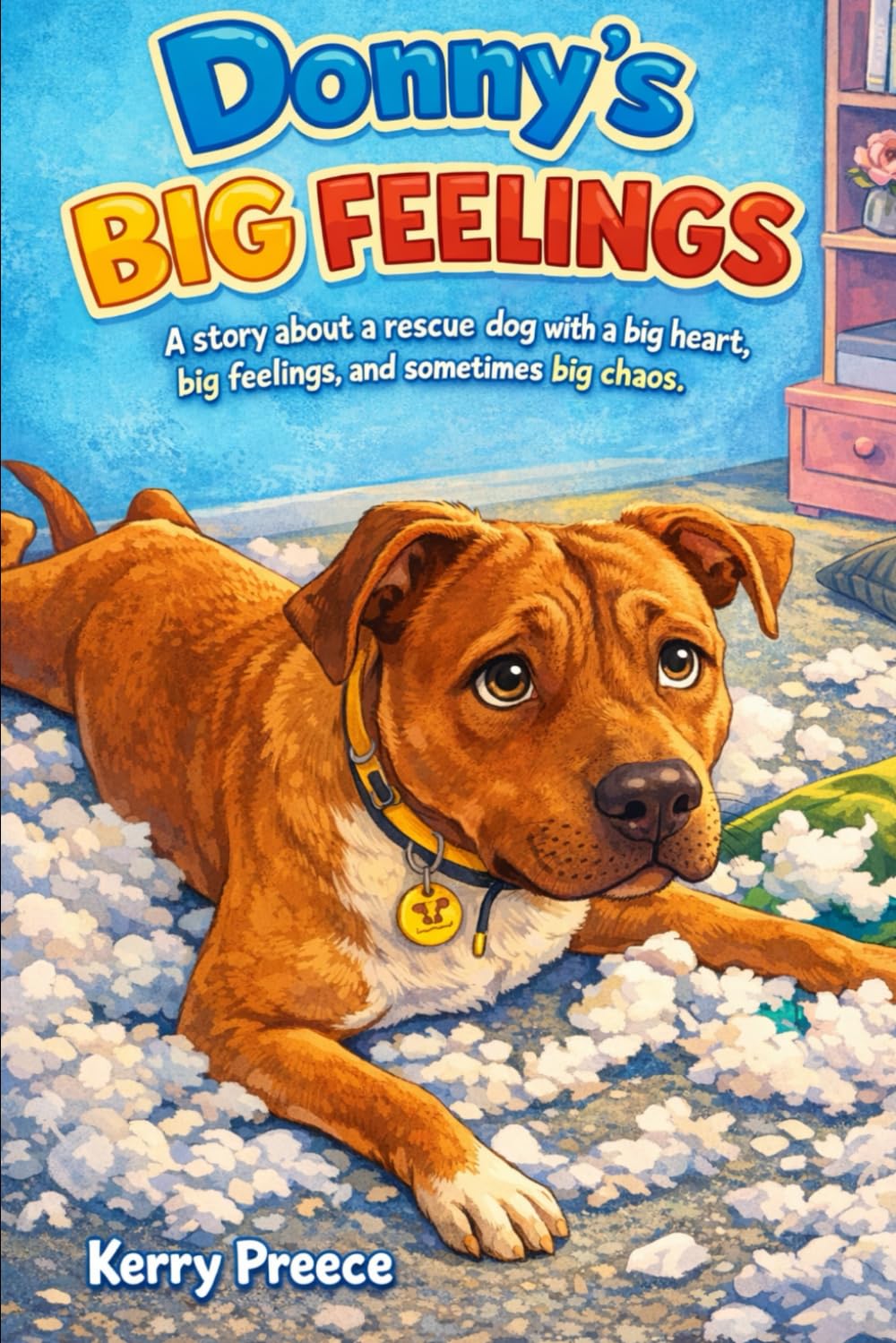 Donny’s Big Feelings: A story about a rescue dog with a big heart, big feelings, and sometimes big chaos.