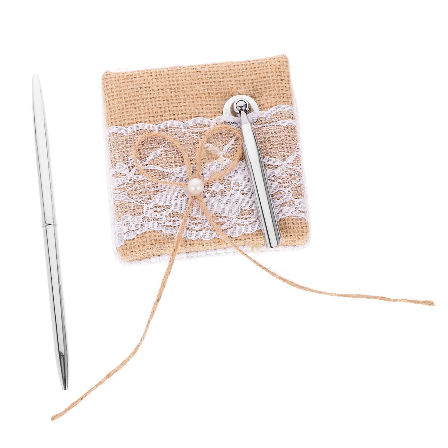 Operitacx 5 Stück Hochzeitsstift zur Unterzeichnung Dekorativer Gäste Buch Stift für Hochzeiten Partys und Besondere Anlässe Multifunktionale Schreibfeder mit Elegantem Design