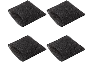 Four-Pack Foam Tank Filter for Hoover Steam Vacuums