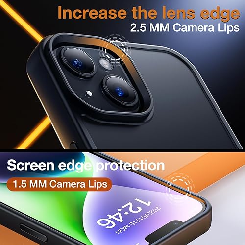 Miniatura 3 de Funda para iPhone 13iPhone14, compatible con MagSafe, a prueba de golpes, magnética 13, protección contra caídas de grado militar, funda protectora