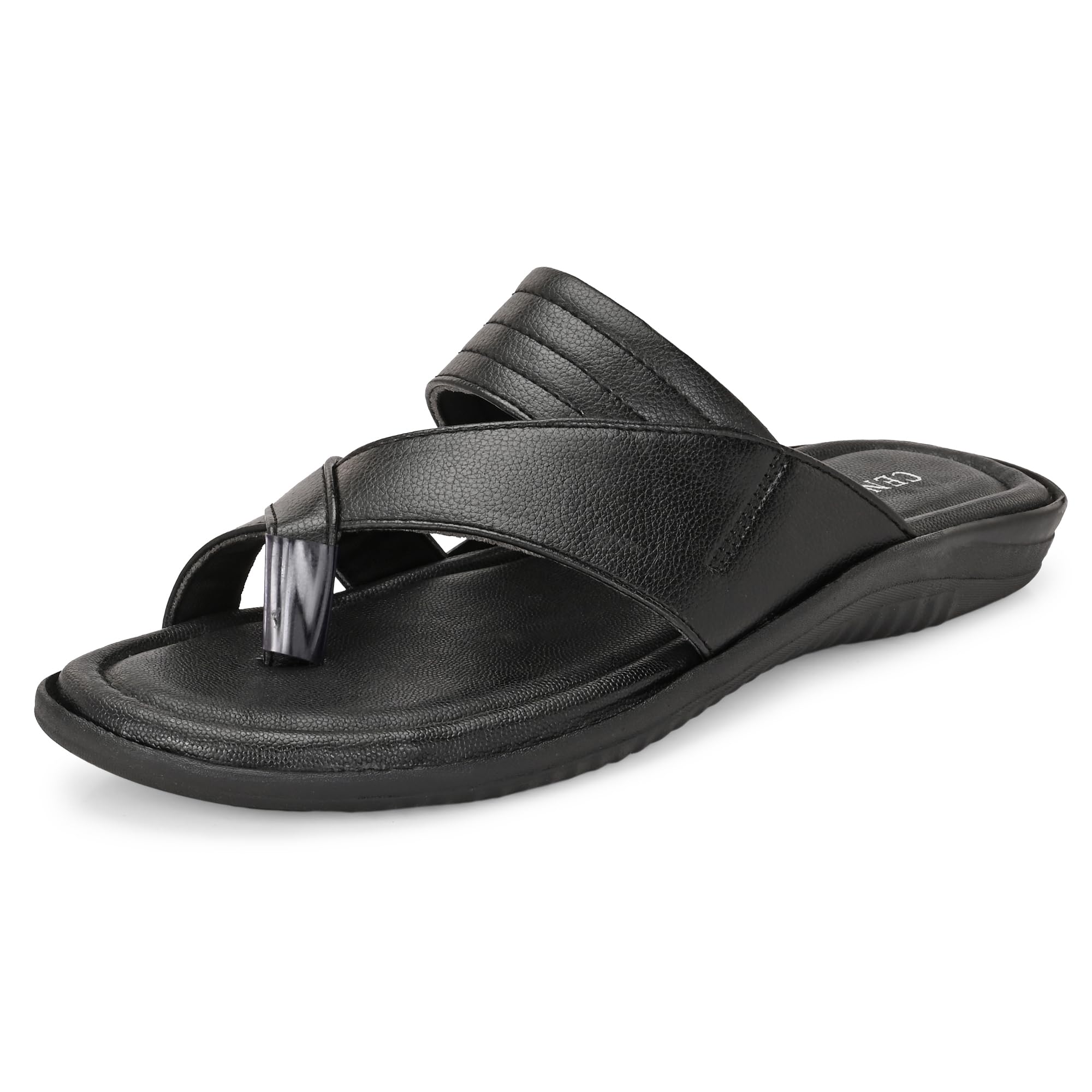Centrino Sandal for Men | Grip Insole for Stability | Modern Look with Straps | Comfortable Footwear (9771)