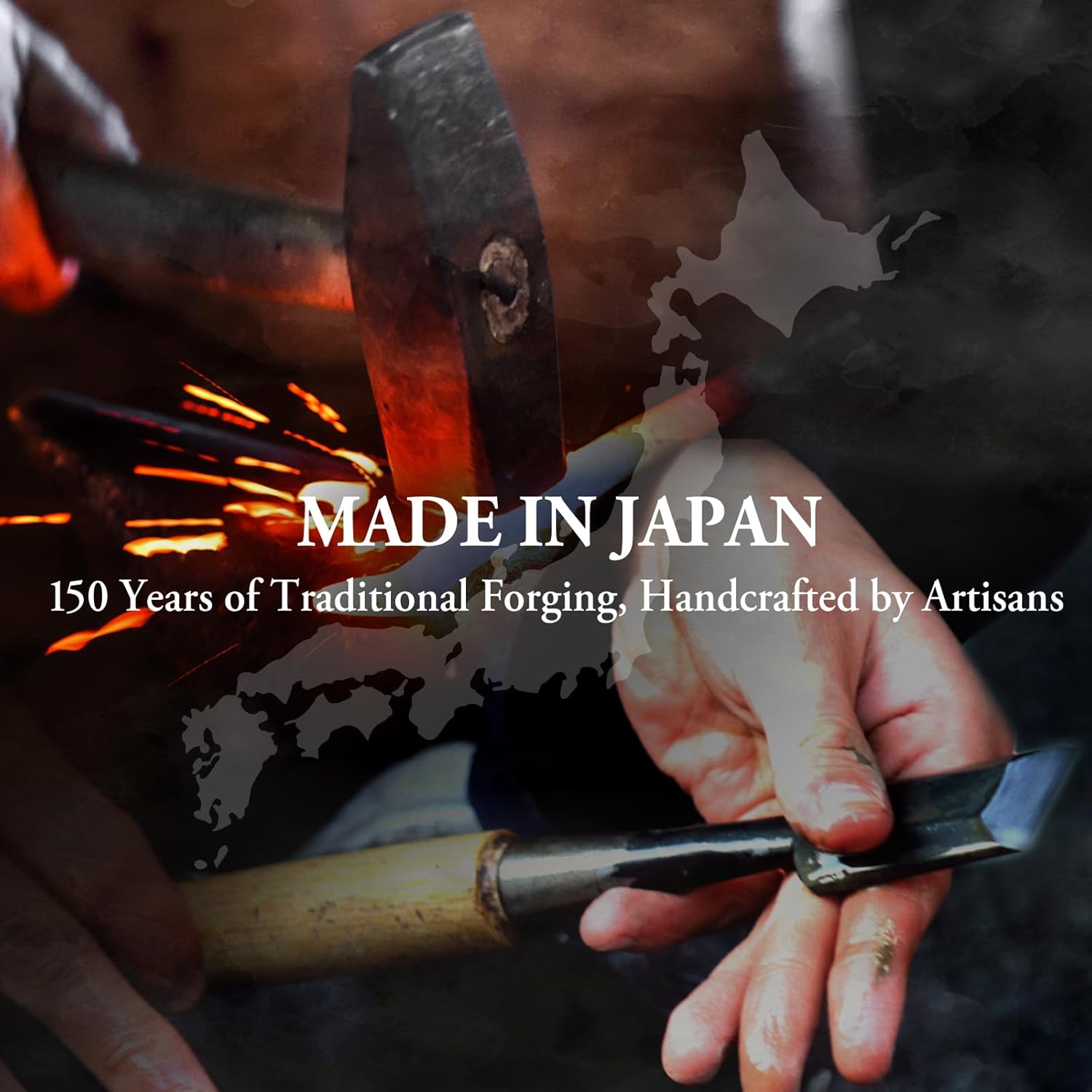 SUIZAN Japanese Wood Chisel 1/8" (3mm) - Professional Oire Nomi Woodworking tools