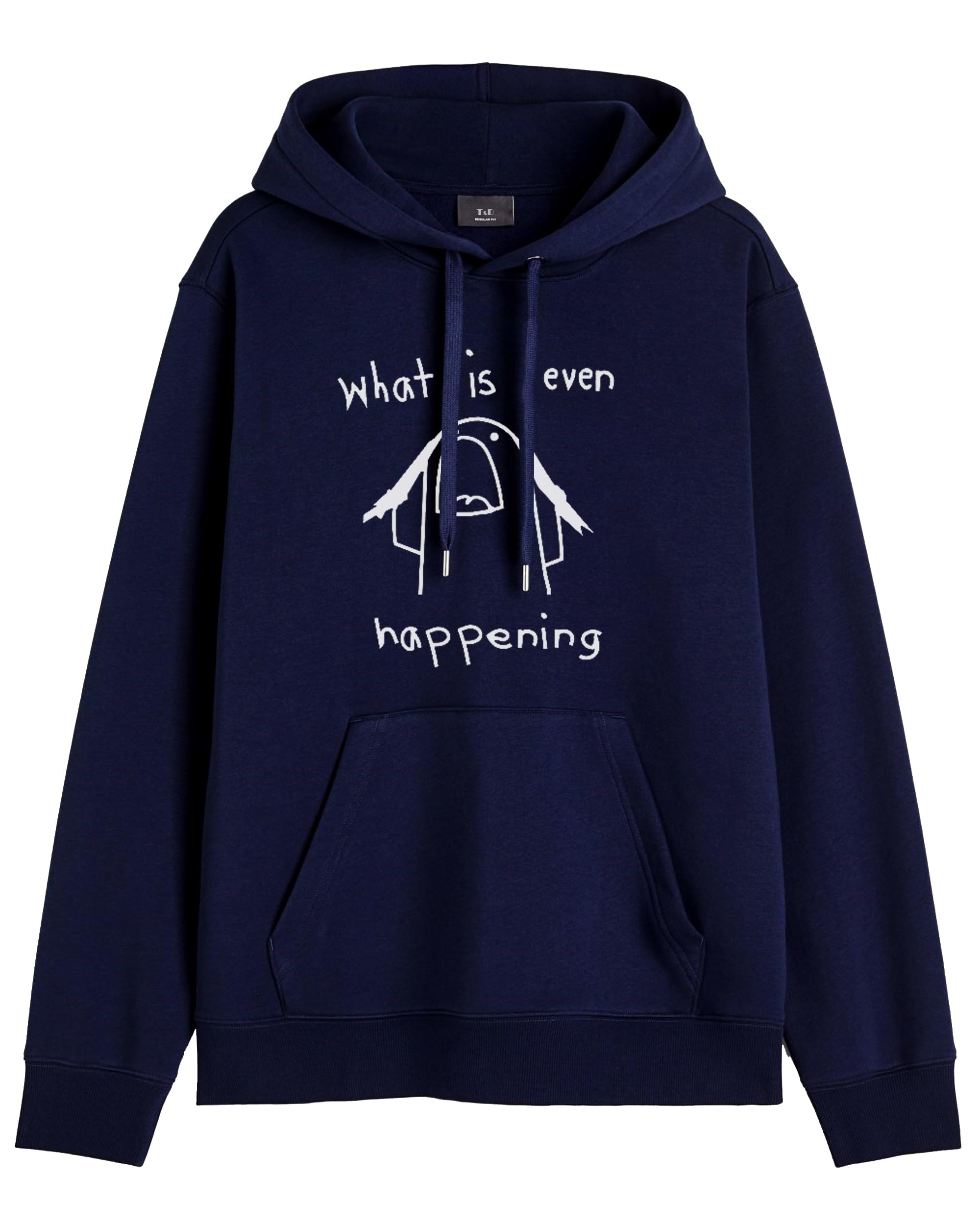 the duffers Funny Hoodies for Men Winter Branded Cotton Hooded Sweatshirt-picture-28