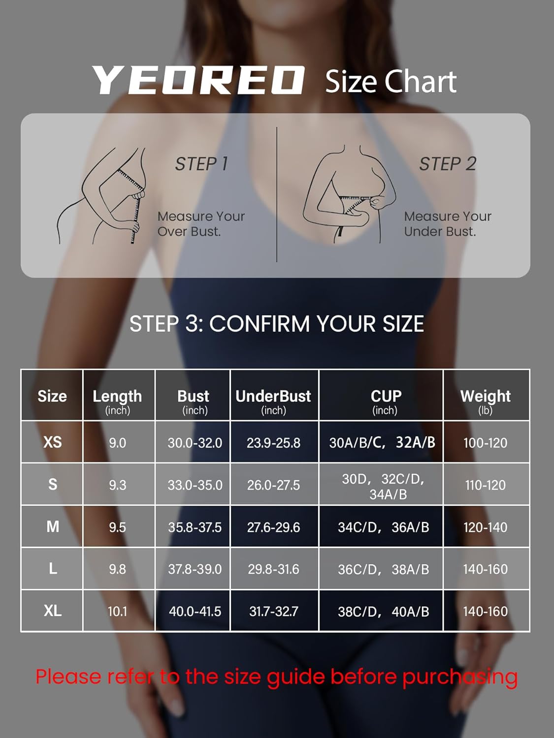 YEOREO Women's Halter Crop Top V Neck Workout Going Out Tank Top Hazel Padded Sleeveless Backless Trendy Summer Camisole - Image 7