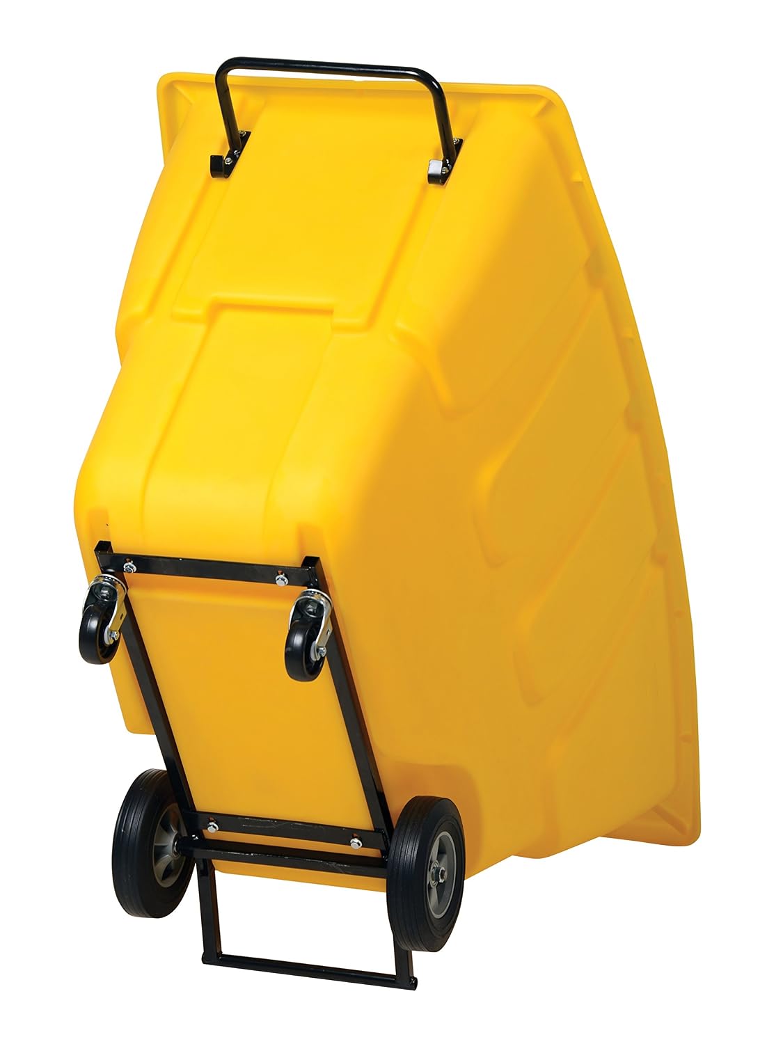 Vestil TDT-100-MD-YELLOW Plastic Medium Duty Tilt Truck 1 Cubic Yard 1250 Lb. Capacity Yellow